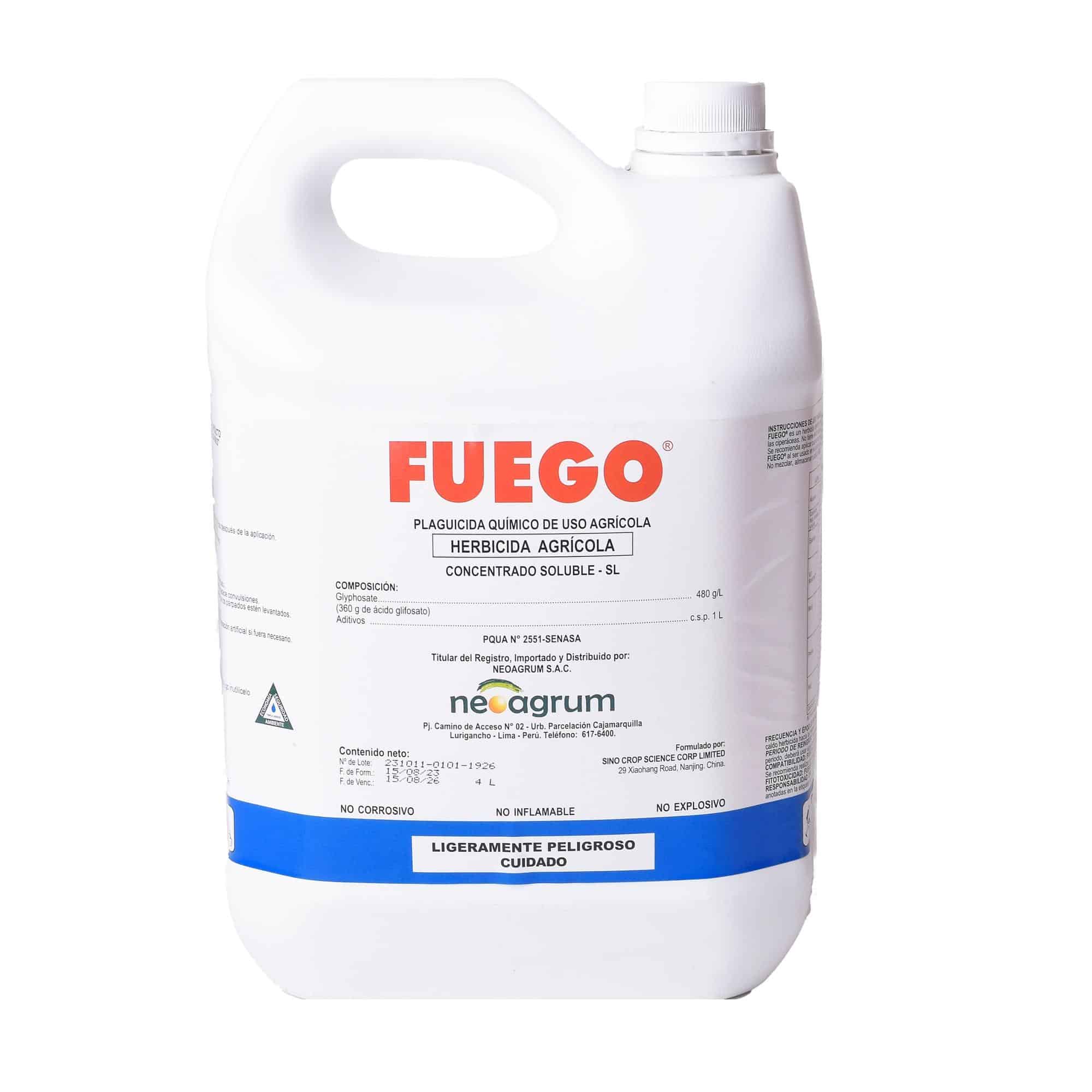 fuego herbicide FUEGO
